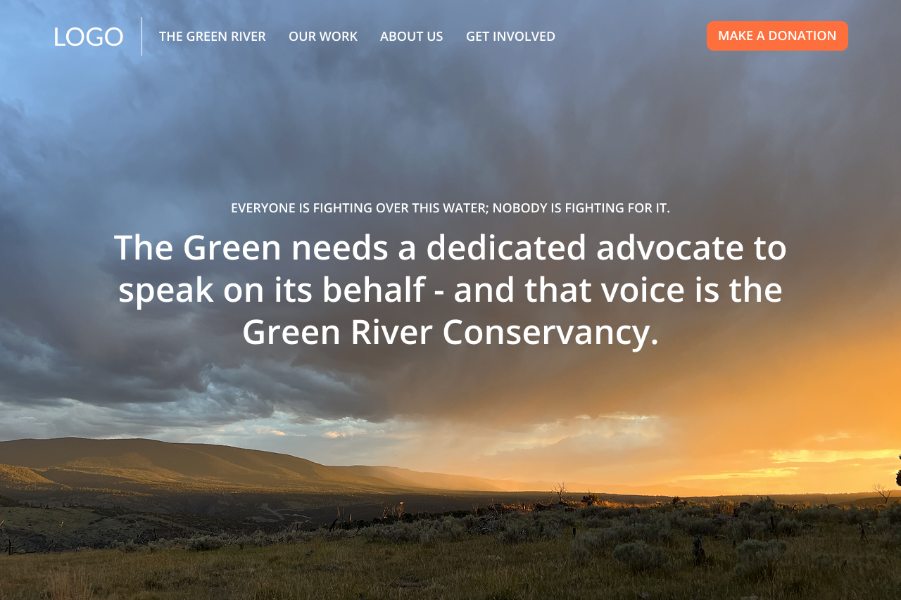 Screenshot of The Green River Conservancy